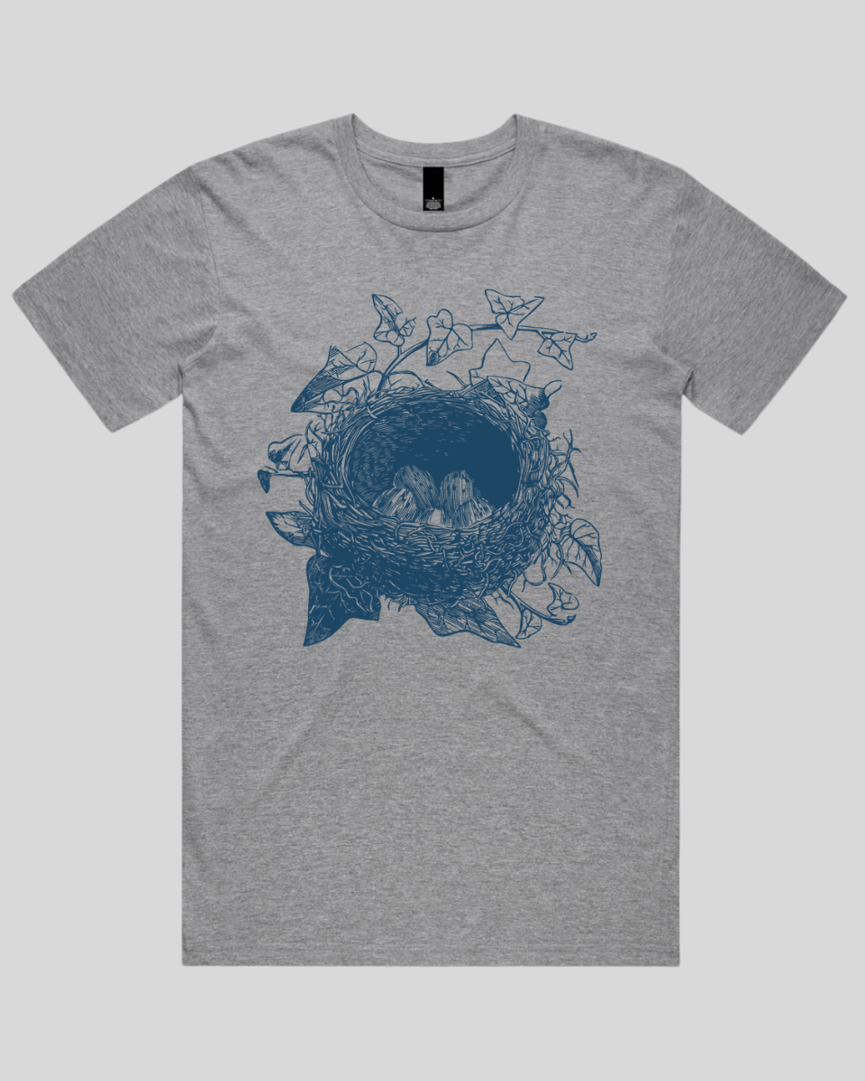 Egg Nest with Vines Men's T-Shirt