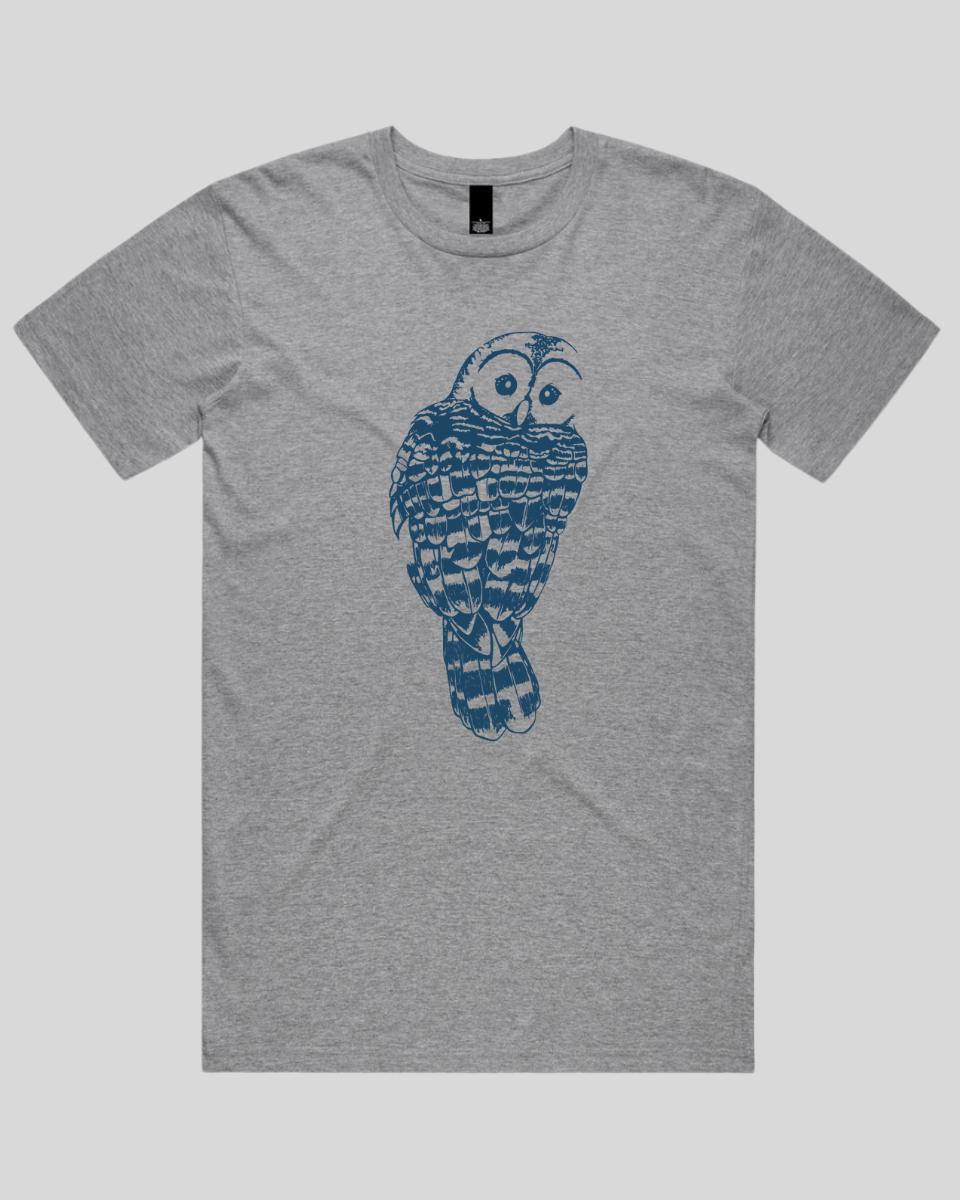 Wise Woodland Owl Men's T-Shirt