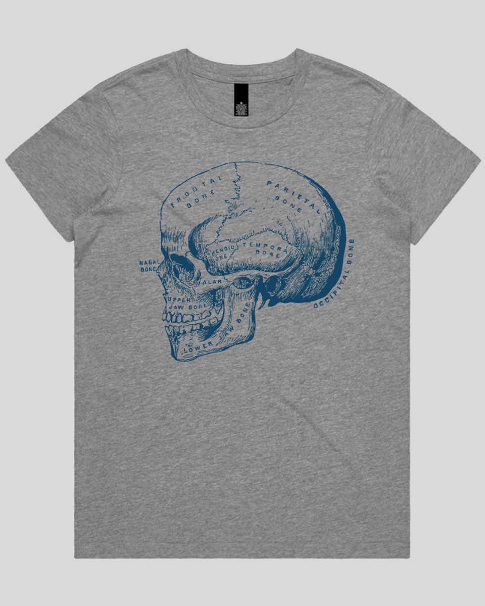 Blueprint Skull Women's Tee