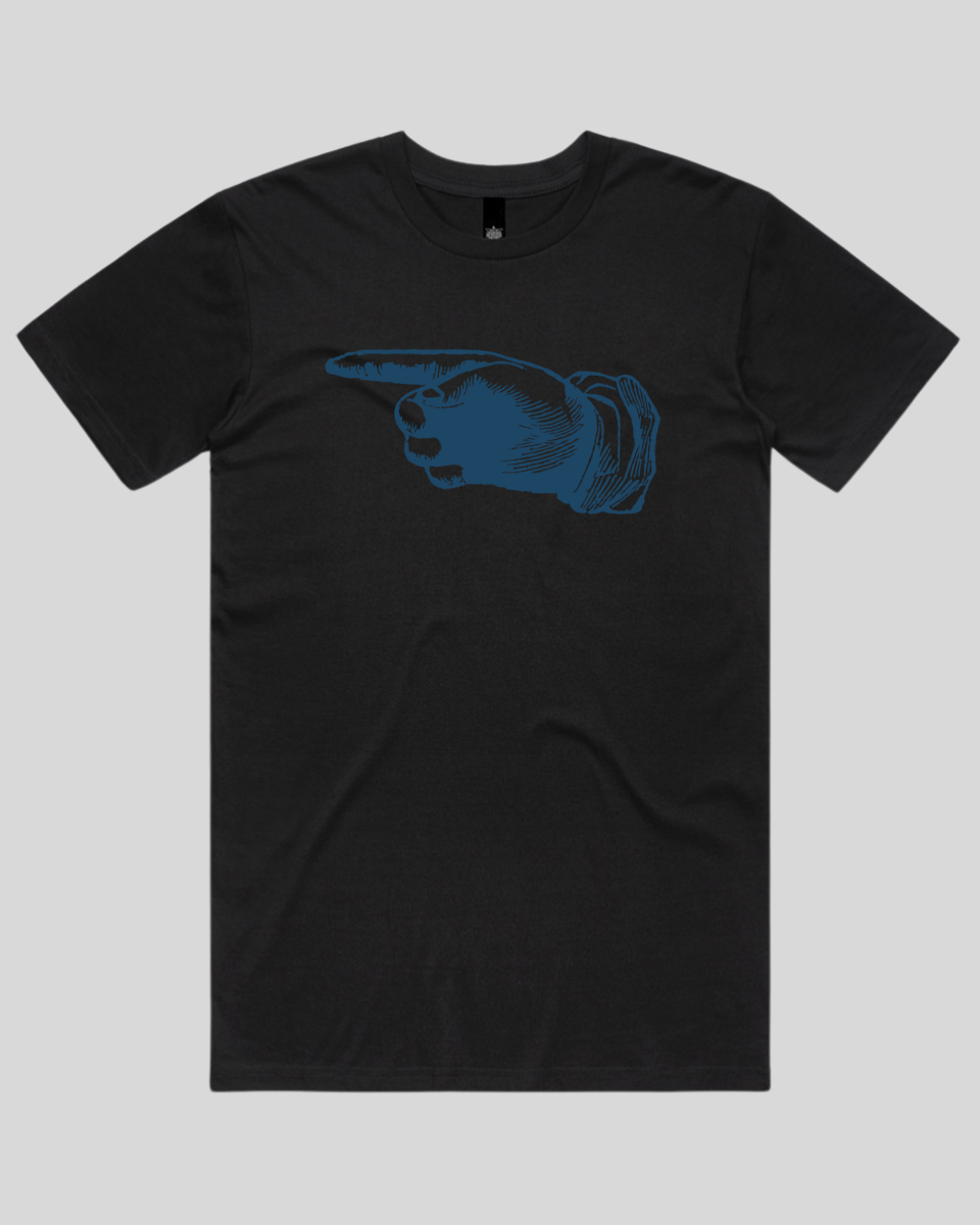 Retro Pointing Hand 2 Men's T-Shirt