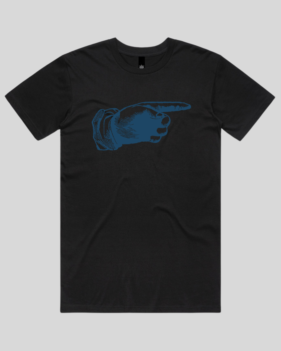 Retro Pointing Hand Men's T-Shirt