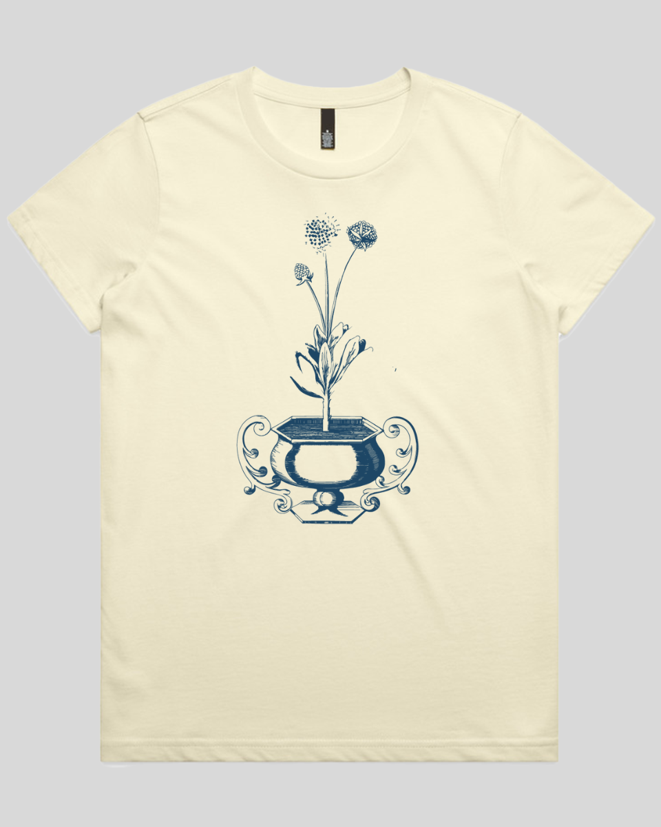 Floral Vase Art Women's Tee