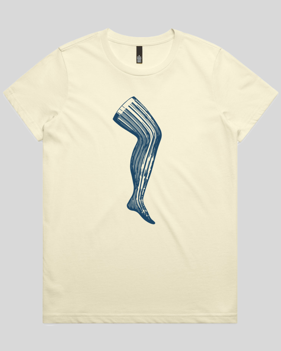 Linework Stocking Women's Tee