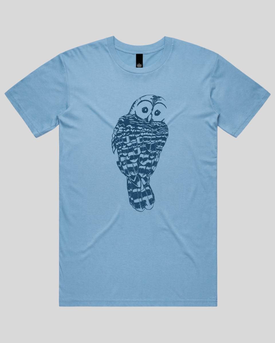 Wise Woodland Owl Men's T-Shirt