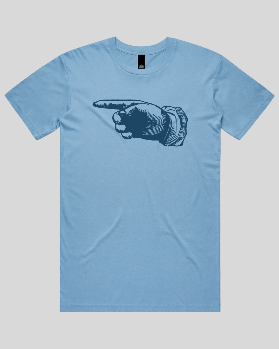 Retro Pointing Hand 2 Men's T-Shirt