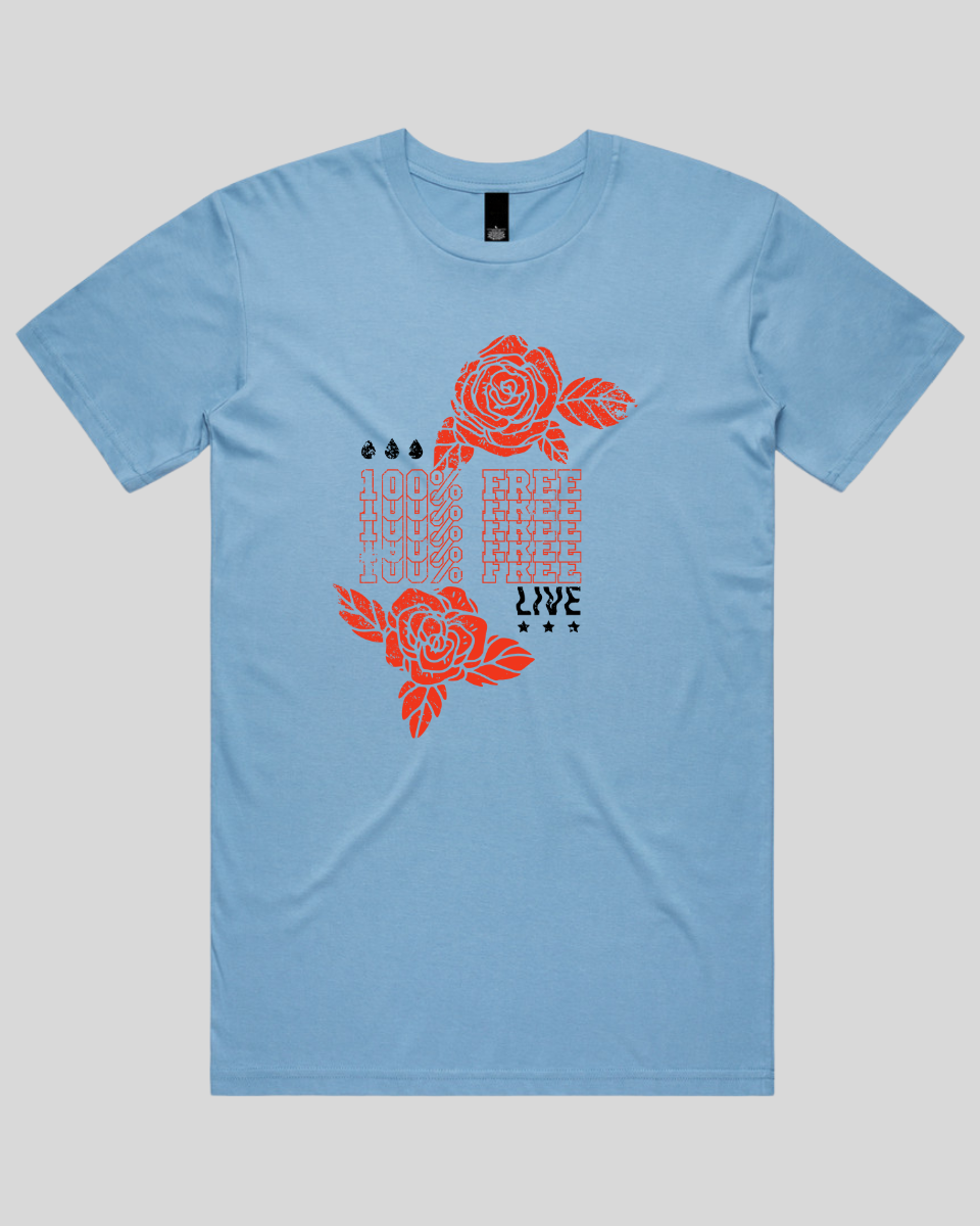 100% Free Bloom Men's T-Shirt