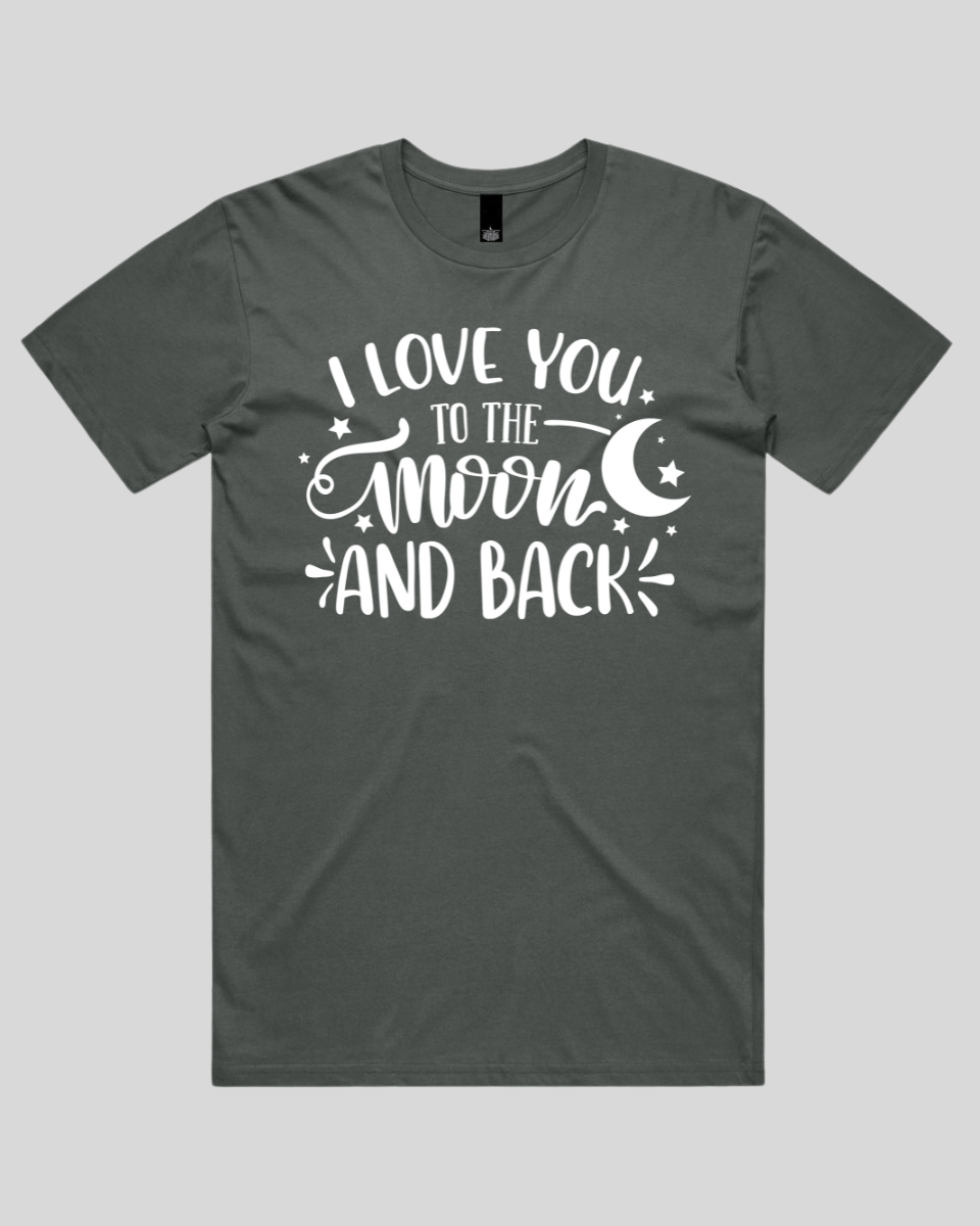 I Love You To The Moon And Back Men's T-Shirt