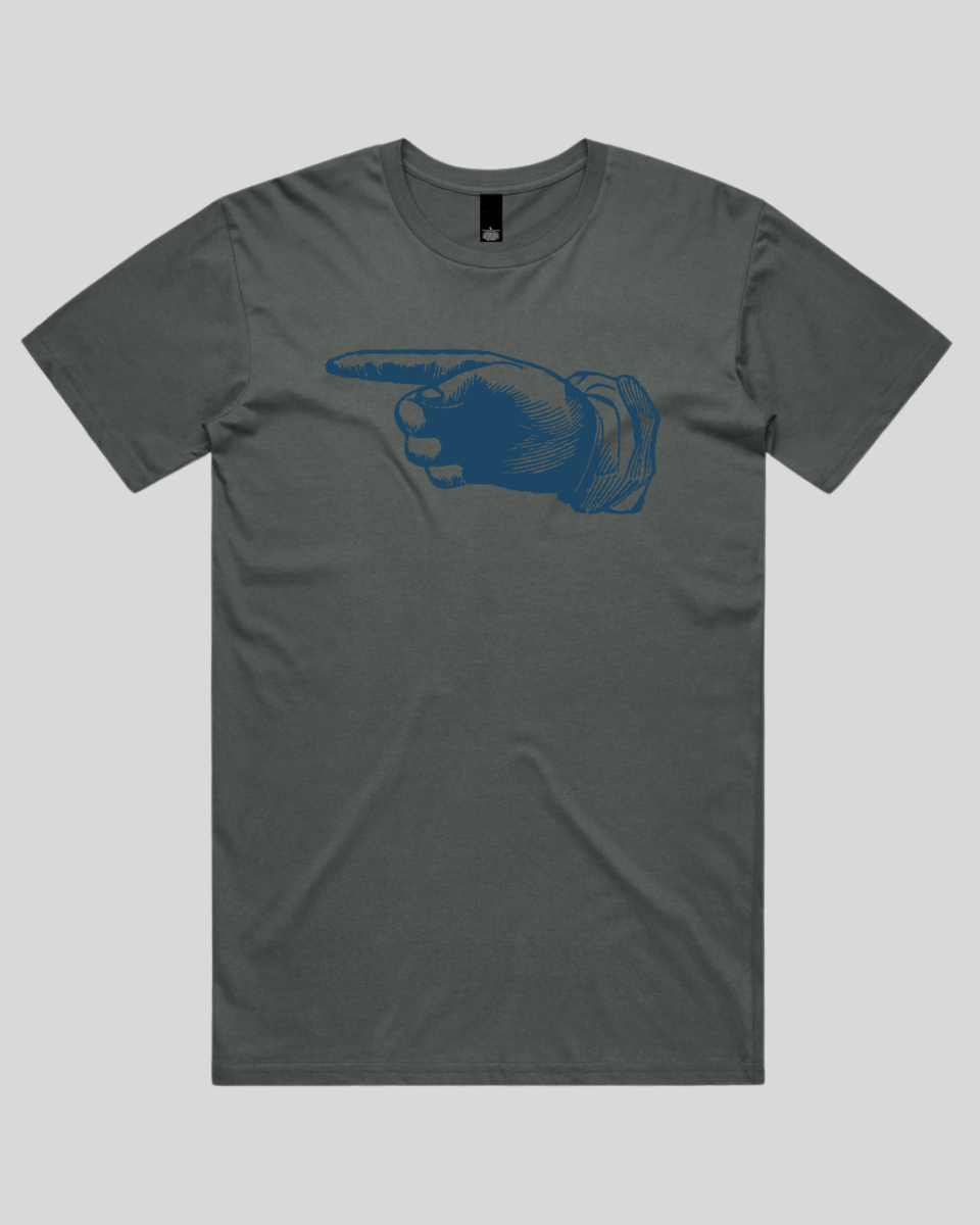 Retro Pointing Hand 2 Men's T-Shirt