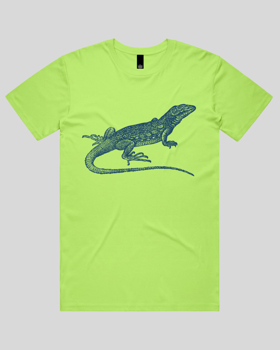 Botanical Lizard Men's T-Shirt
