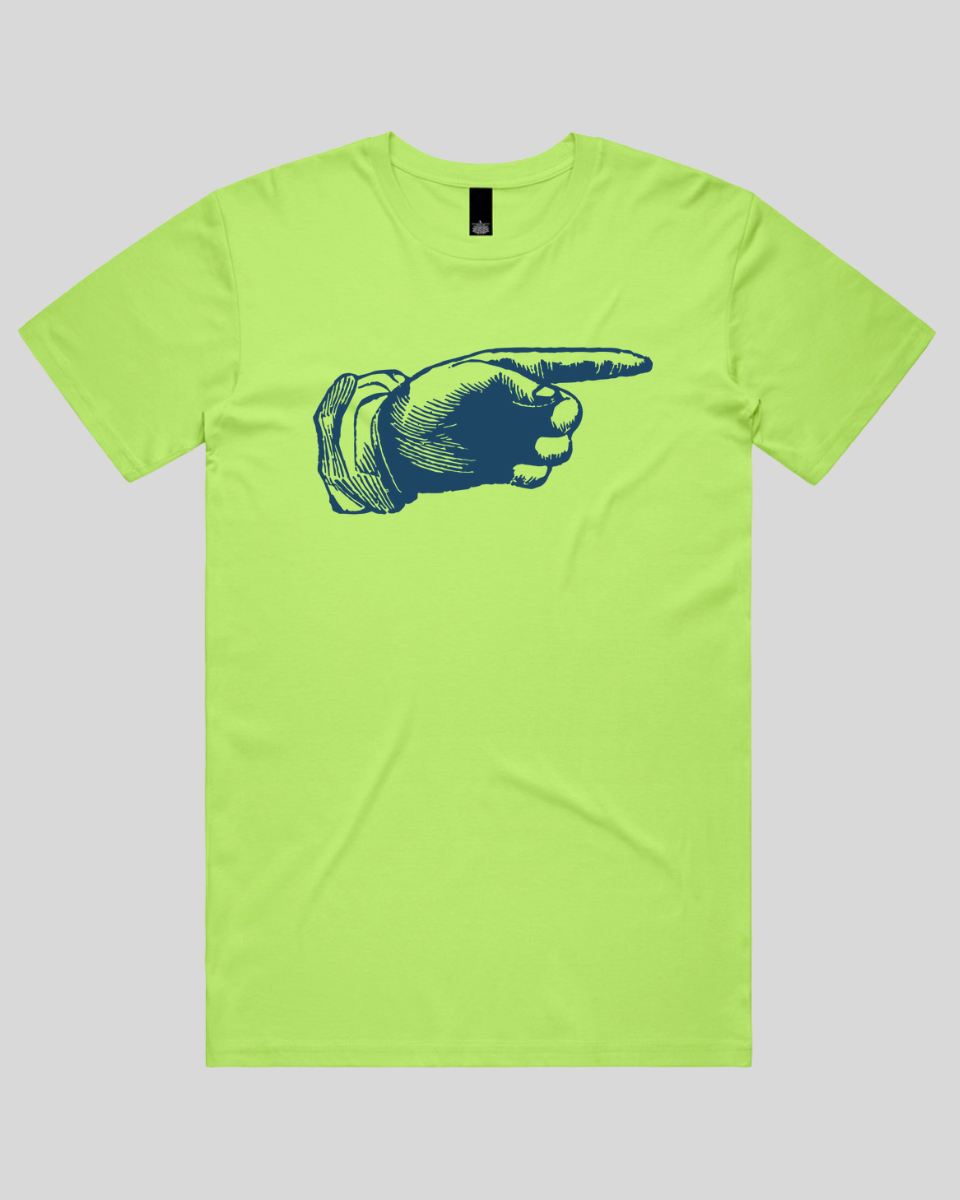 Retro Pointing Hand Men's T-Shirt