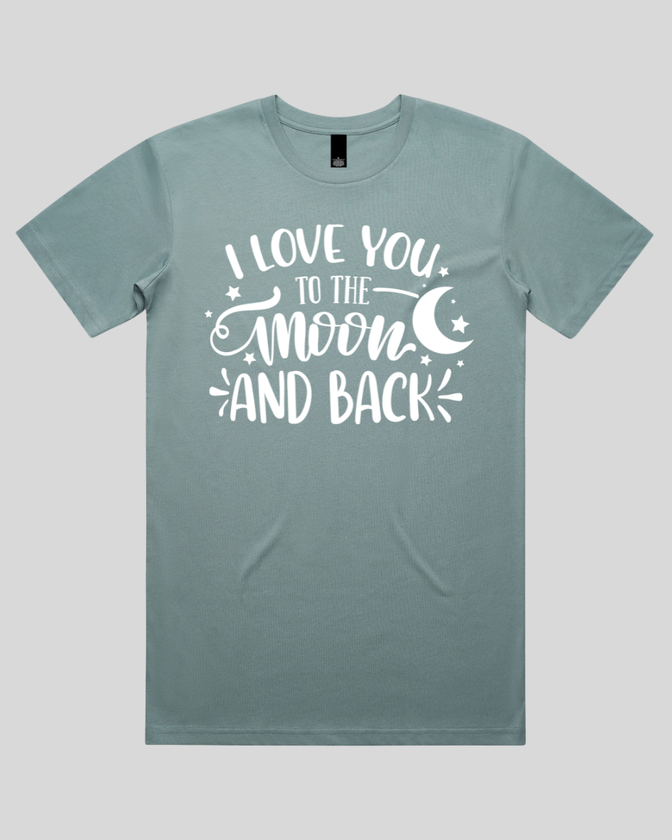 I Love You To The Moon And Back Men's T-Shirt