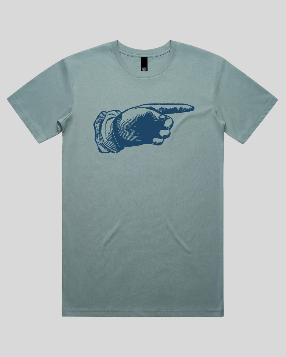 Retro Pointing Hand Men's T-Shirt