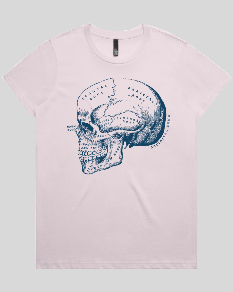Blueprint Skull Women's Tee