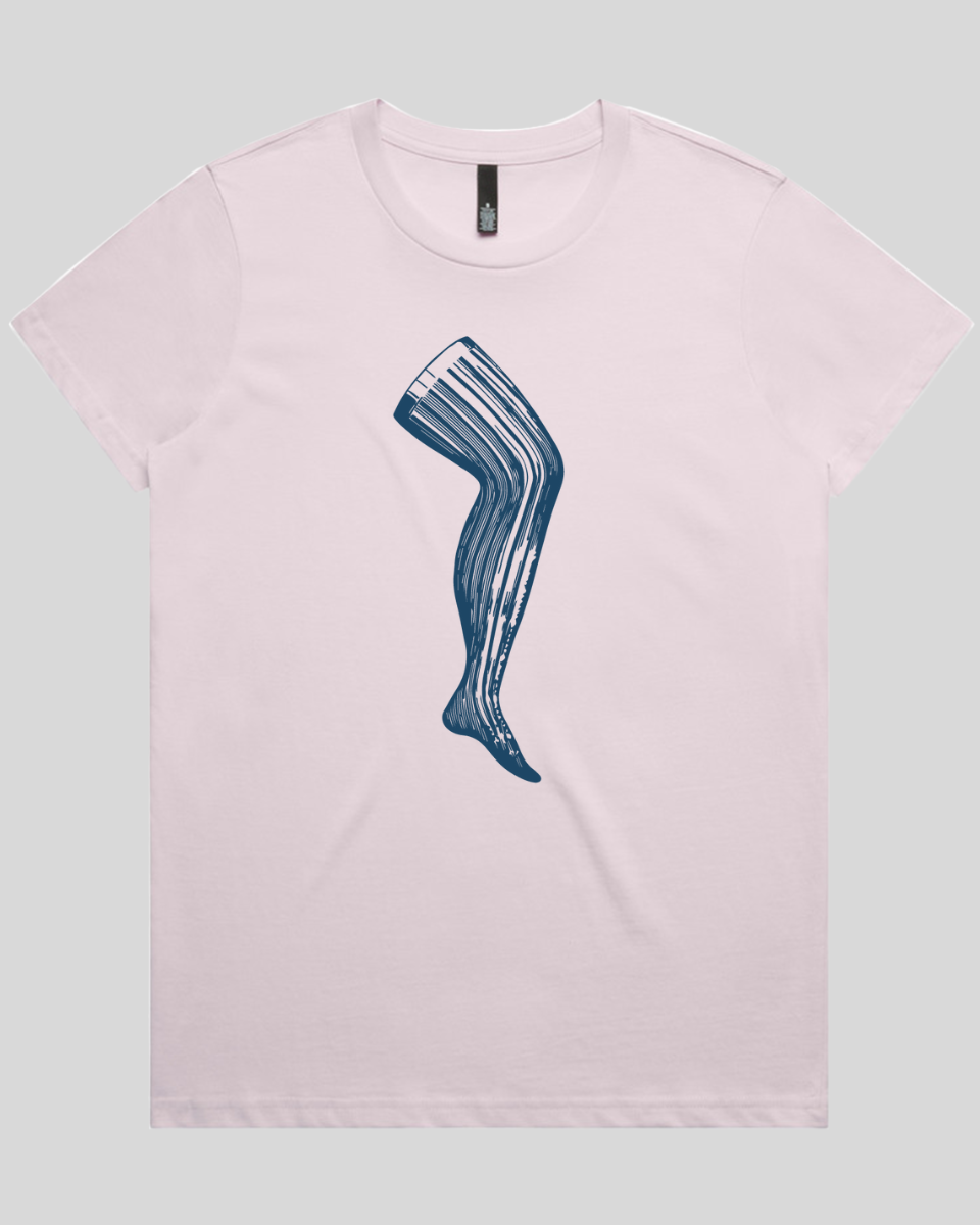 Linework Stocking Women's Tee