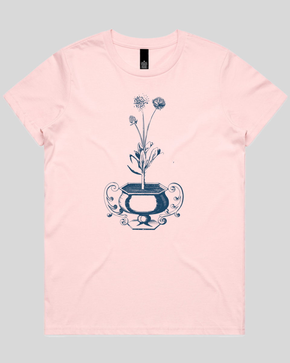 Floral Vase Art Women's Tee