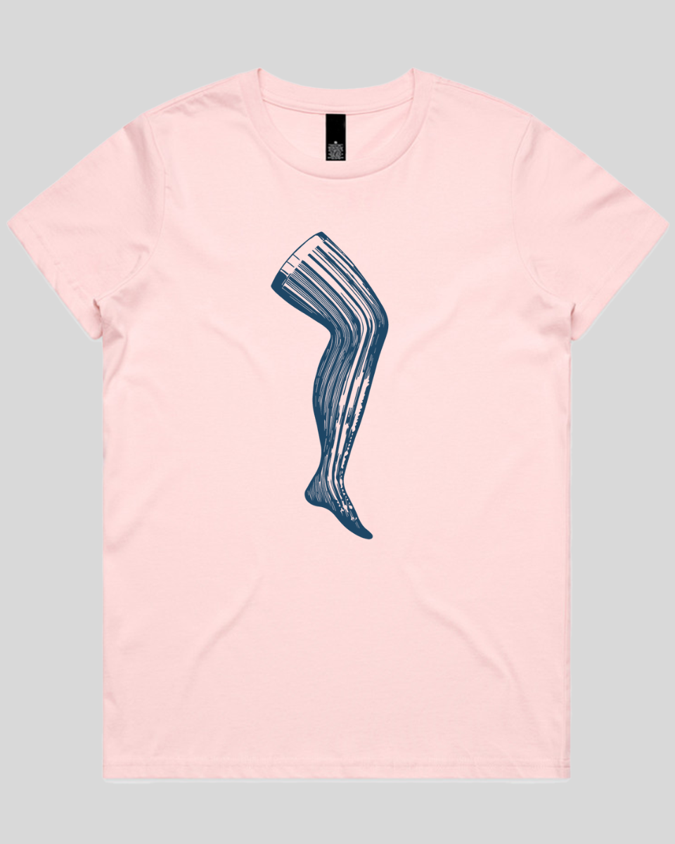 Linework Stocking Women's Tee
