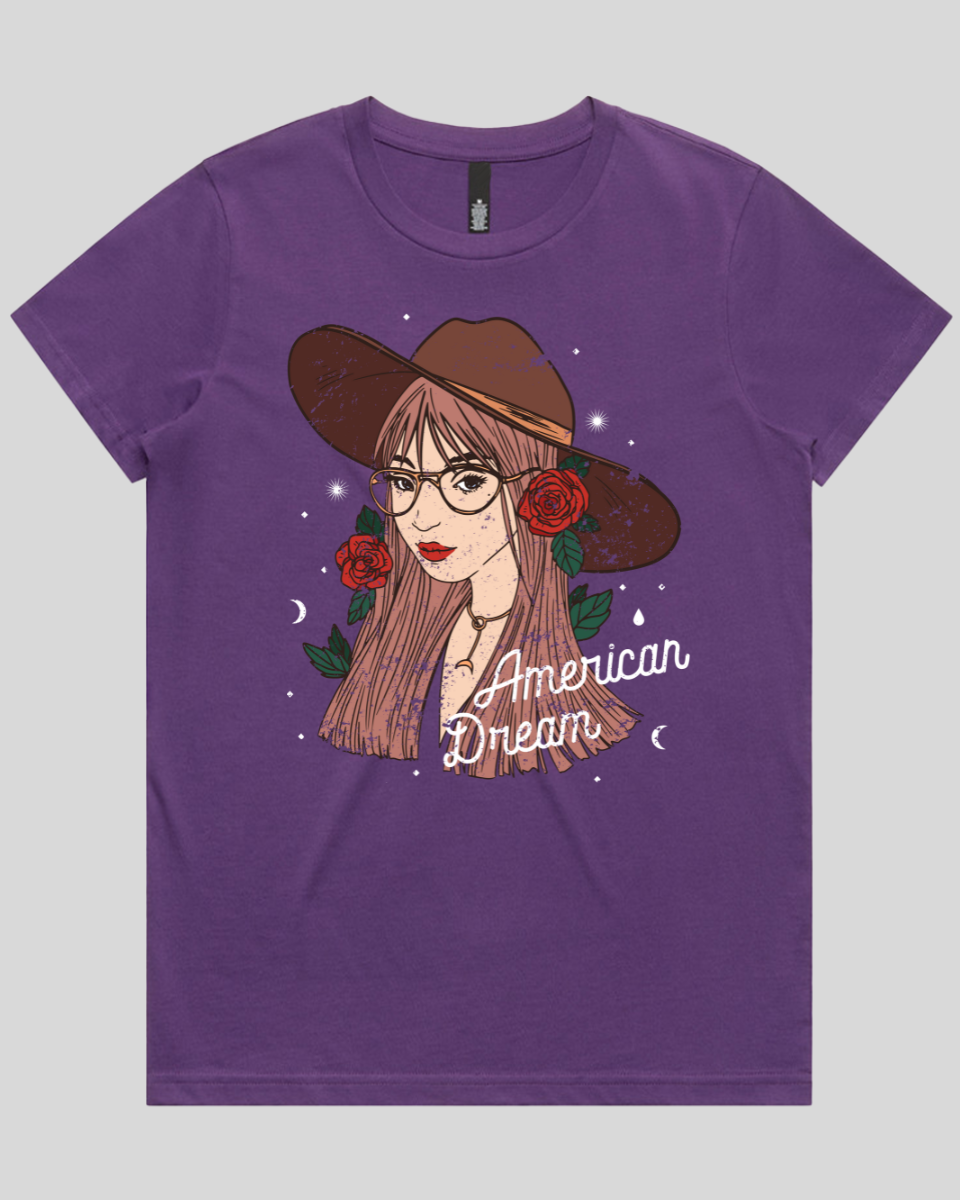 American Dream Girl Women's Tee