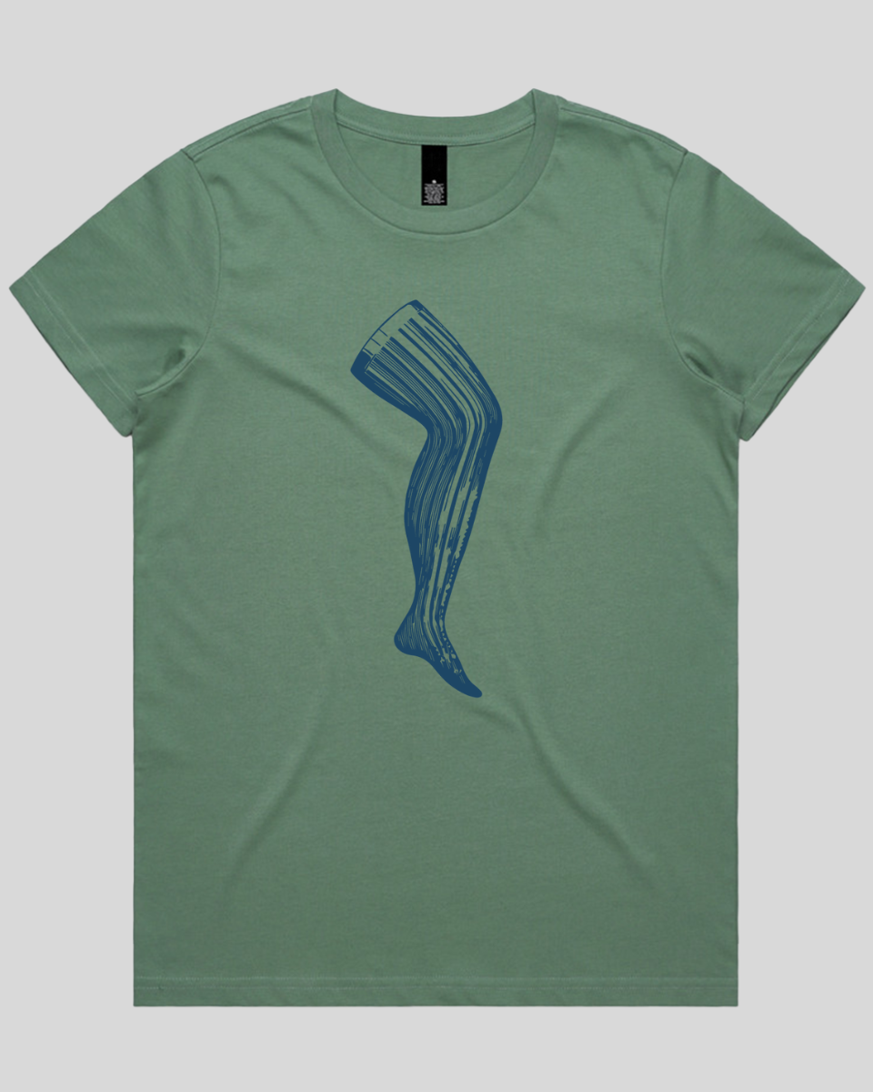 Linework Stocking Women's Tee