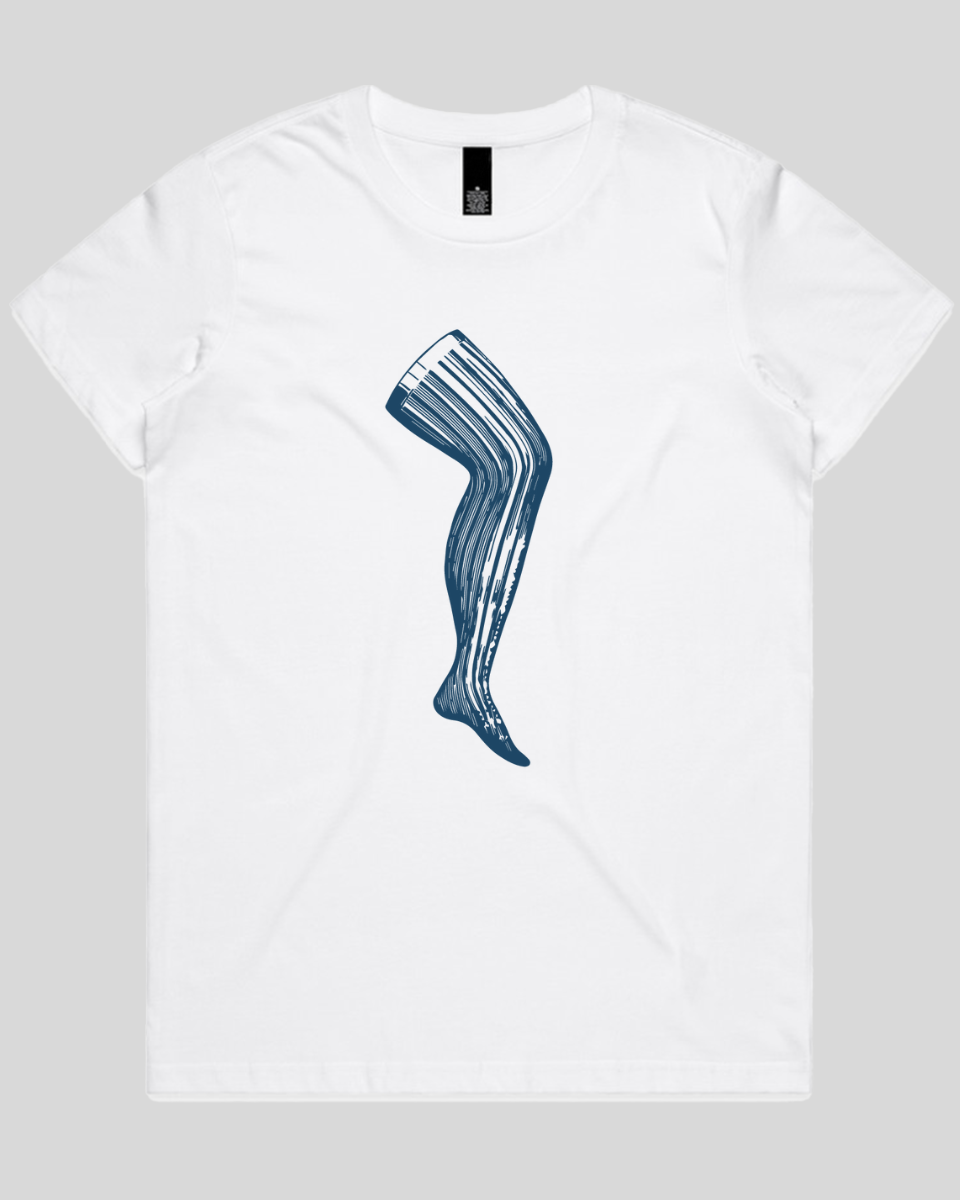 Linework Stocking Women's Tee