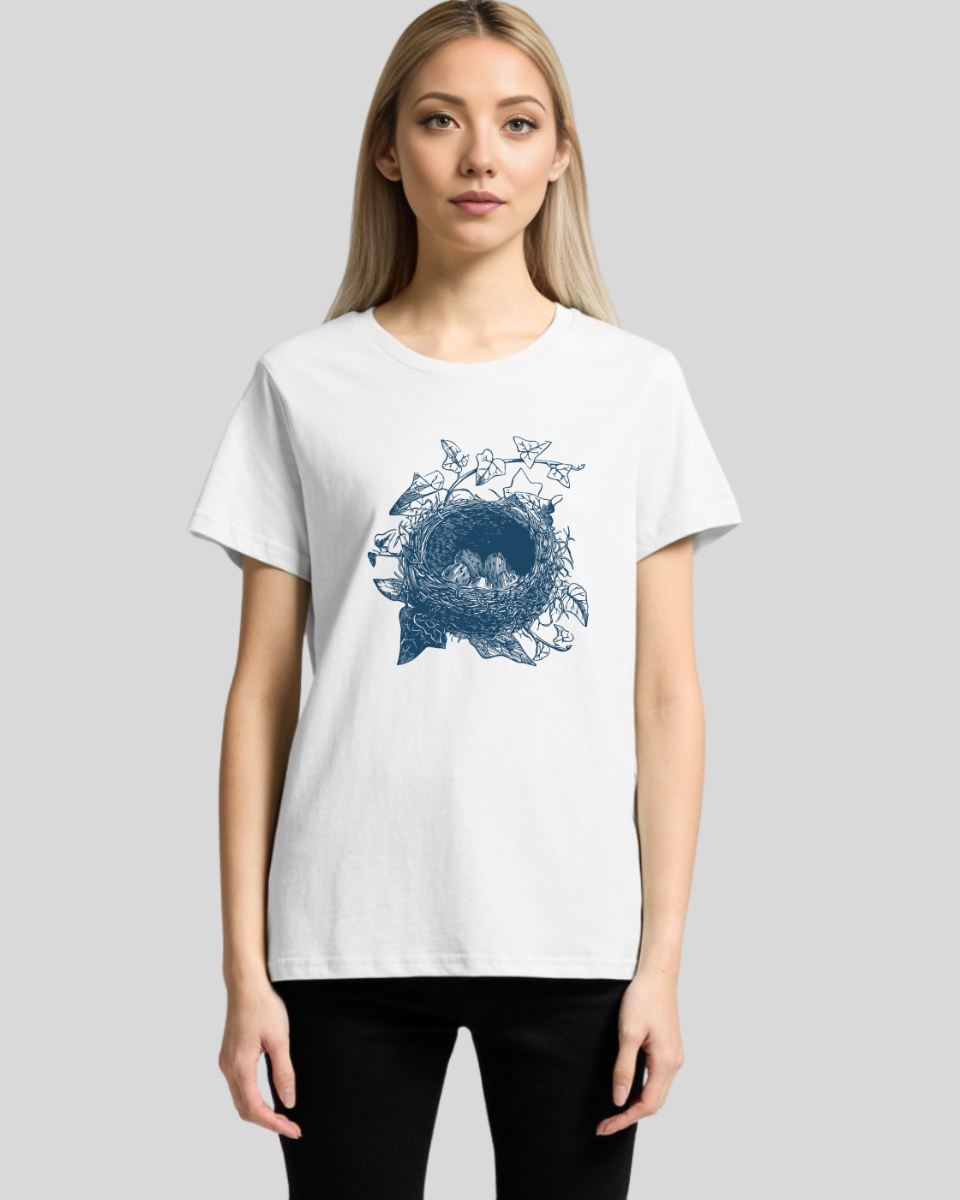 Egg Nest with Vines  Women's Tee