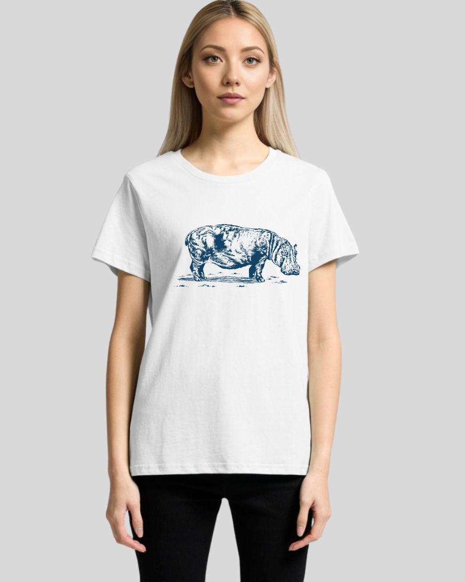 Hippo Women's Tee