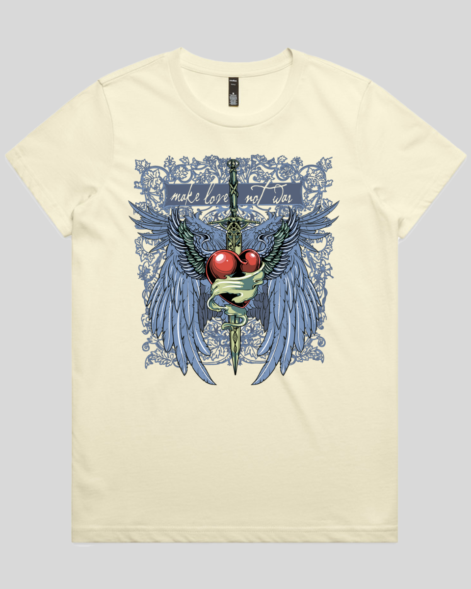 Make Love Not War Women's Tee