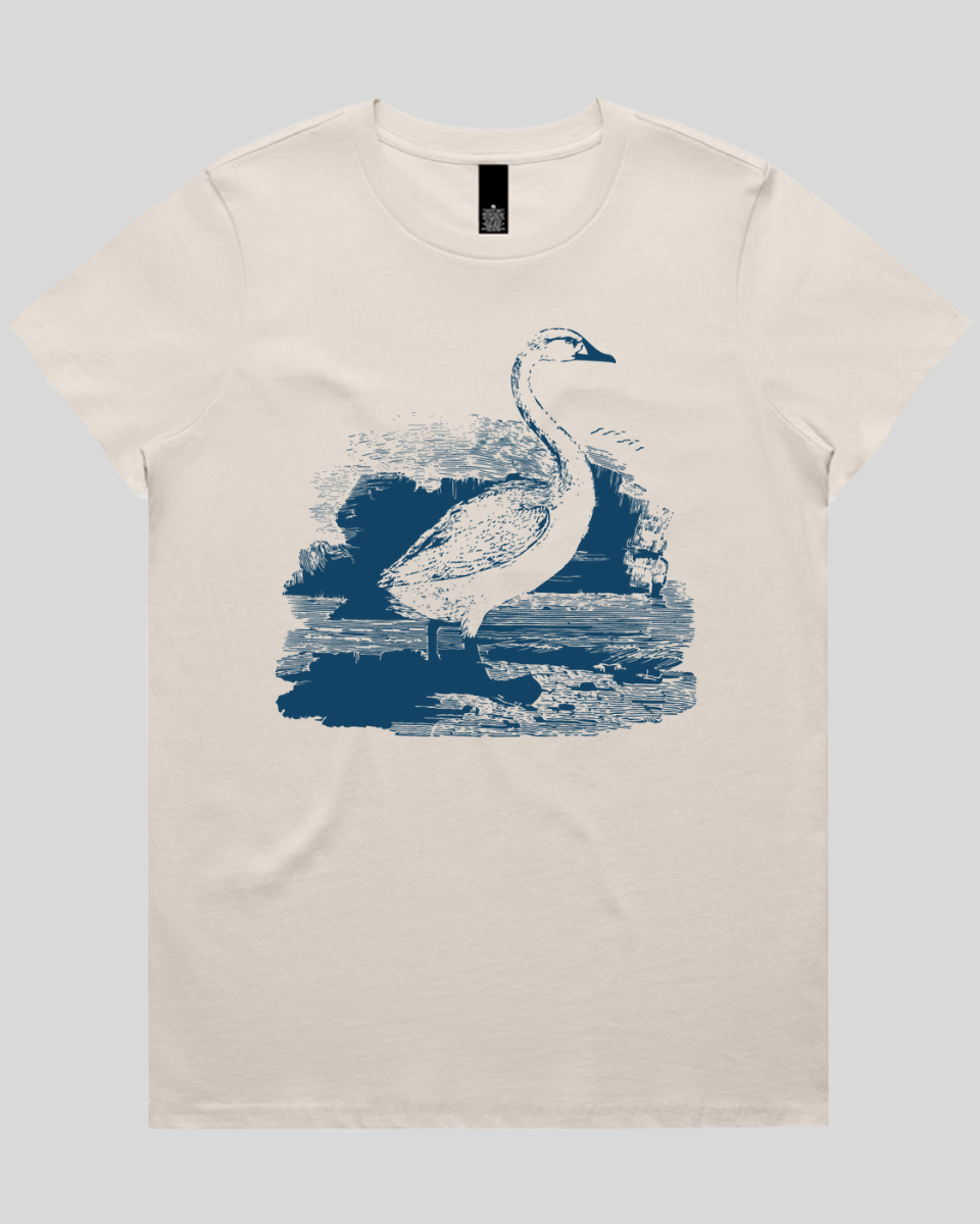Lakeborn Swan Women's Tee