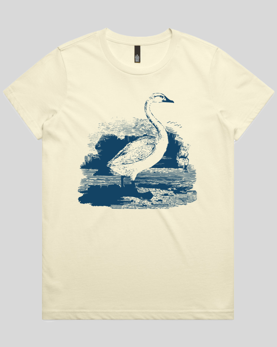 Lakeborn Swan Women's Tee