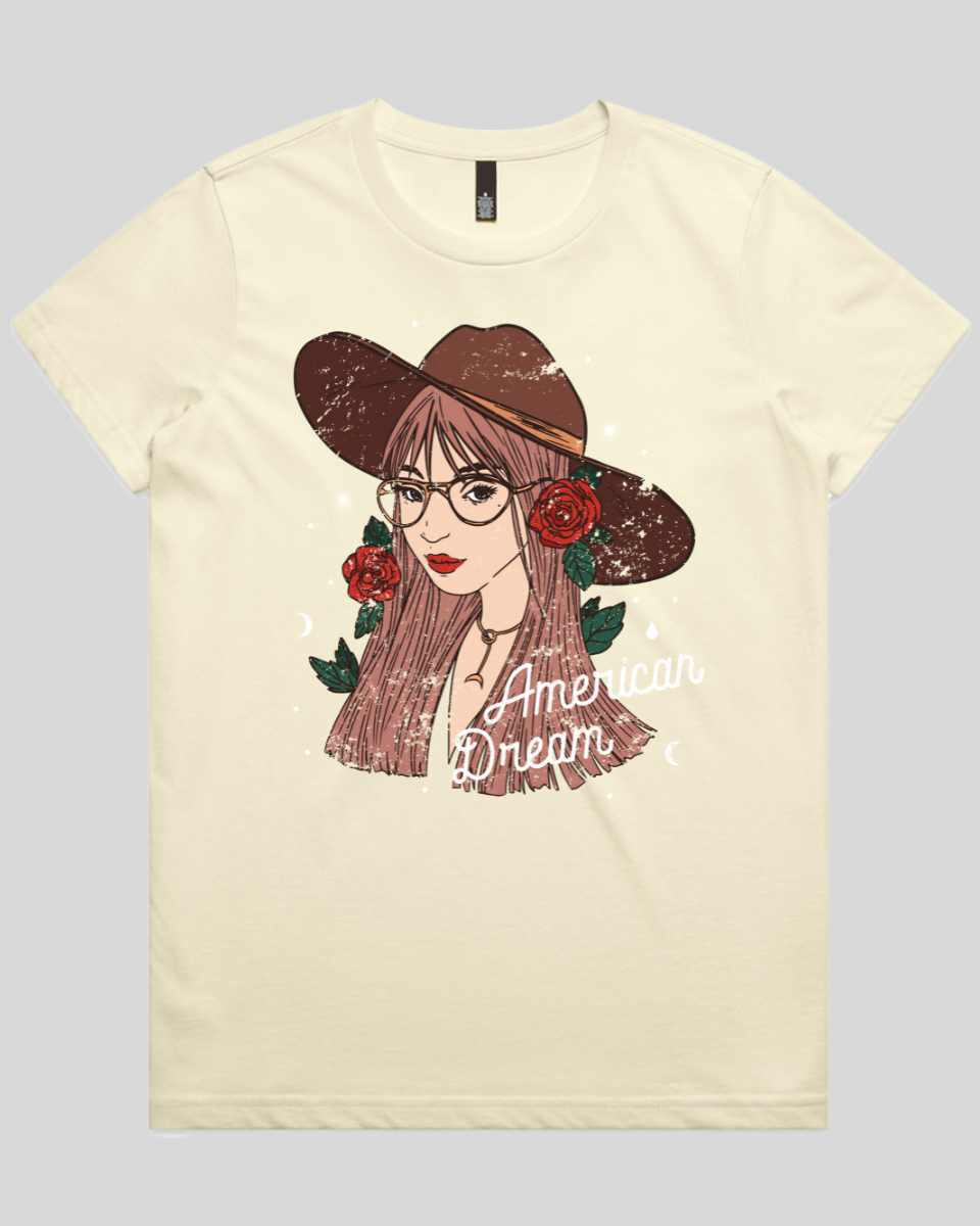 American Dream Girl Women's Tee