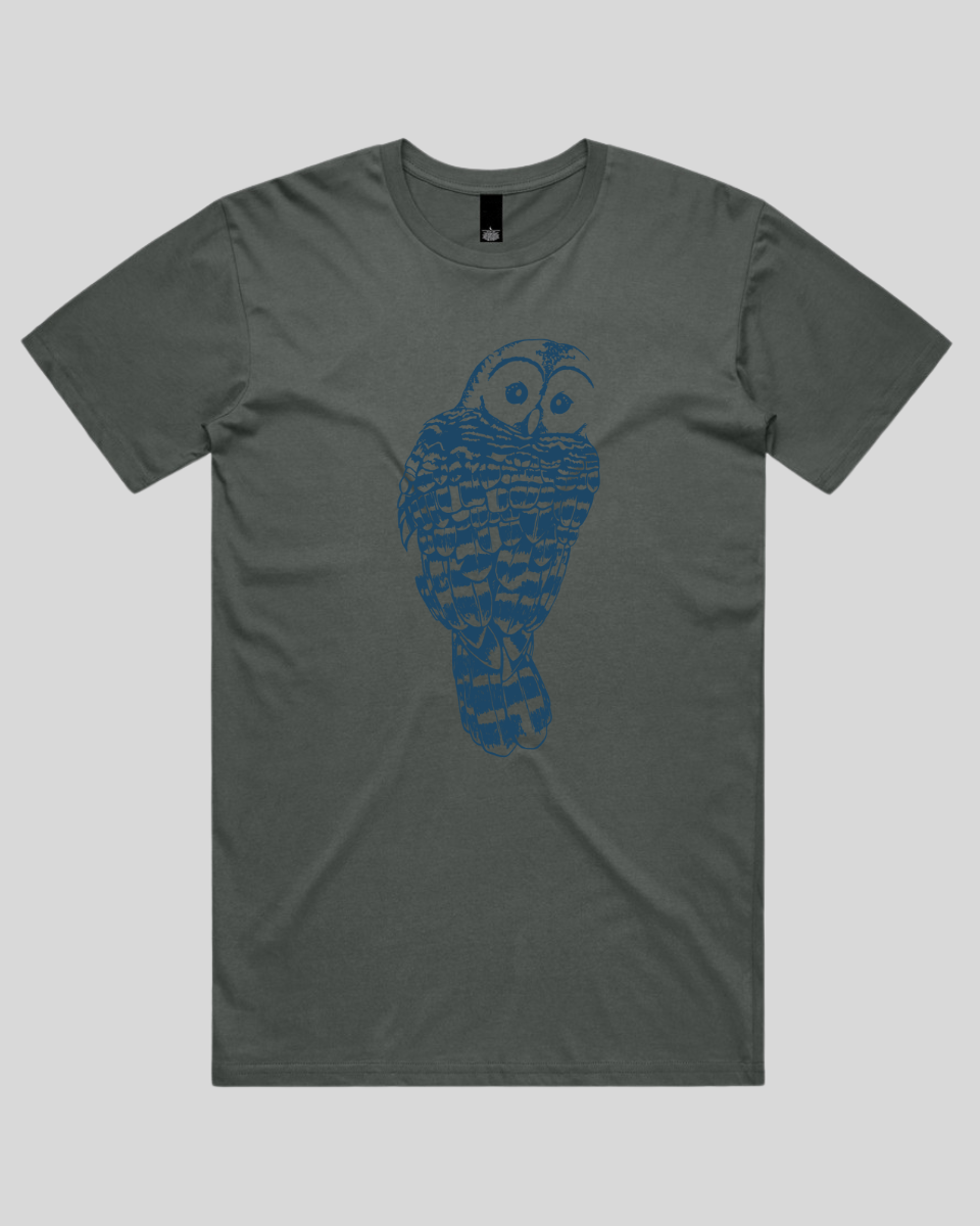 Wise Woodland Owl Men's T-Shirt