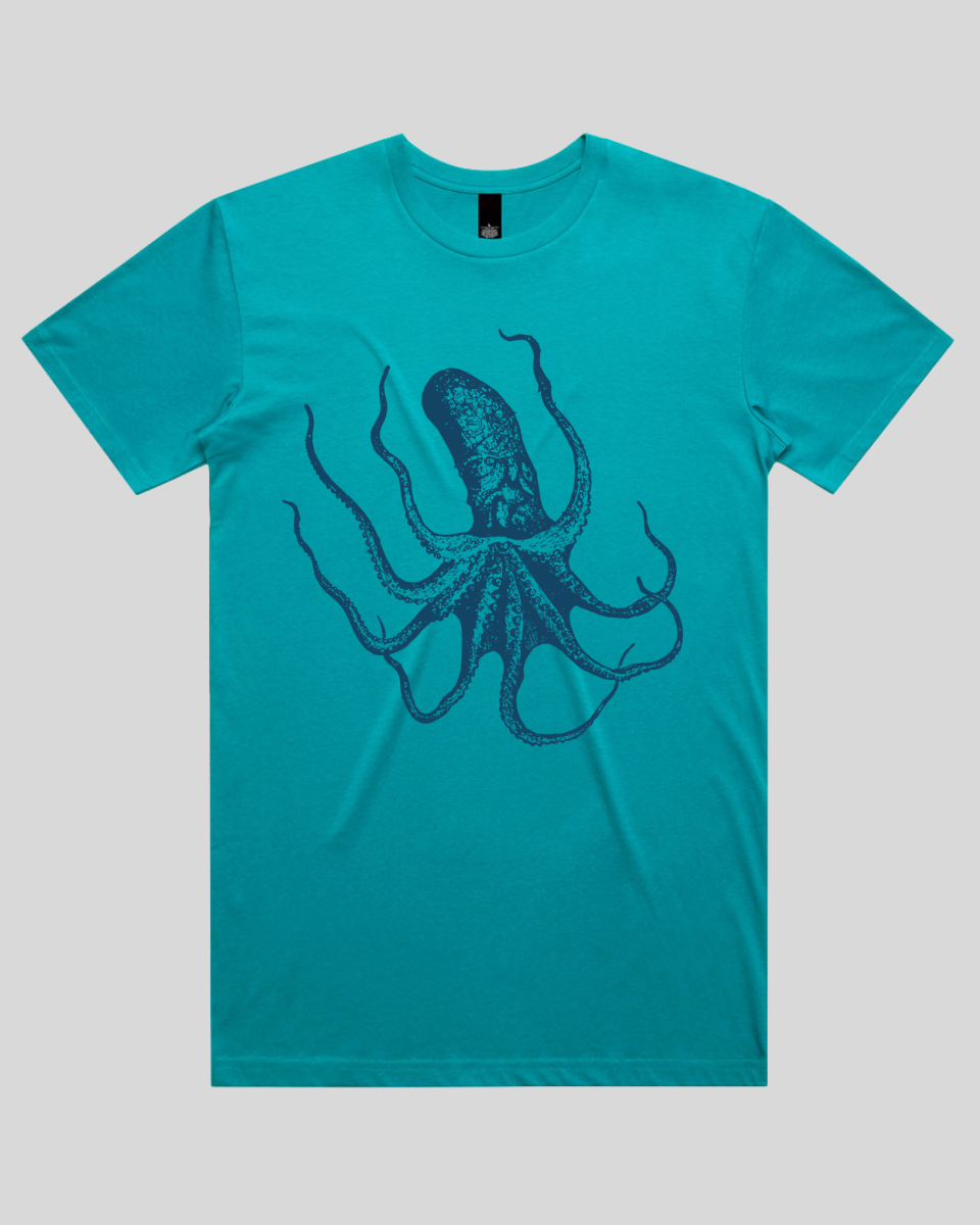 Eight-Legged Sea Monster Men's T-Shirt