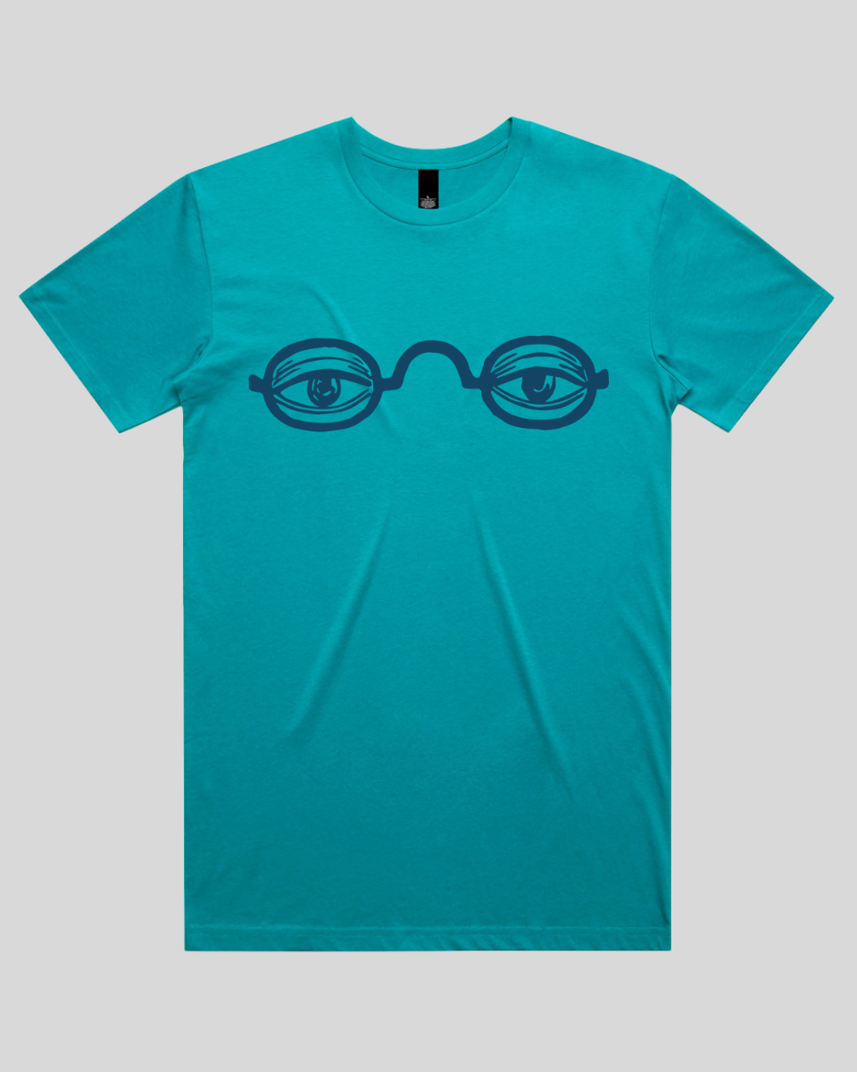 Eye Print Glasses Men's T-Shirt