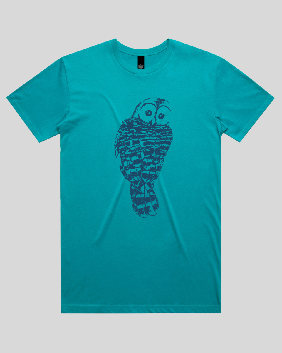 Wise Woodland Owl Men's T-Shirt
