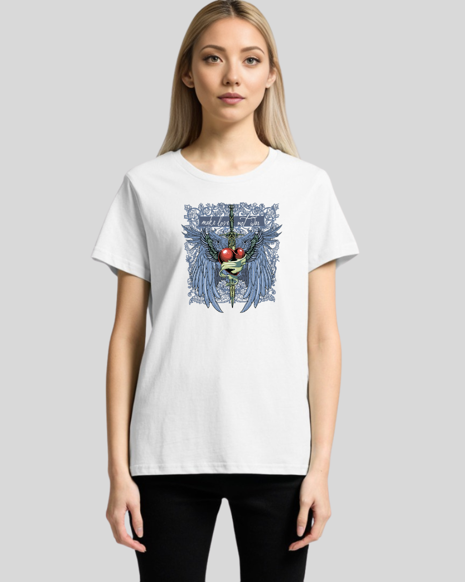 Make Love Not War Women's Tee