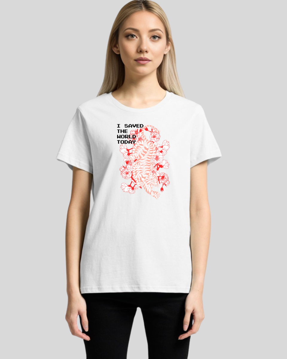 I Save The World Today Women's Tee
