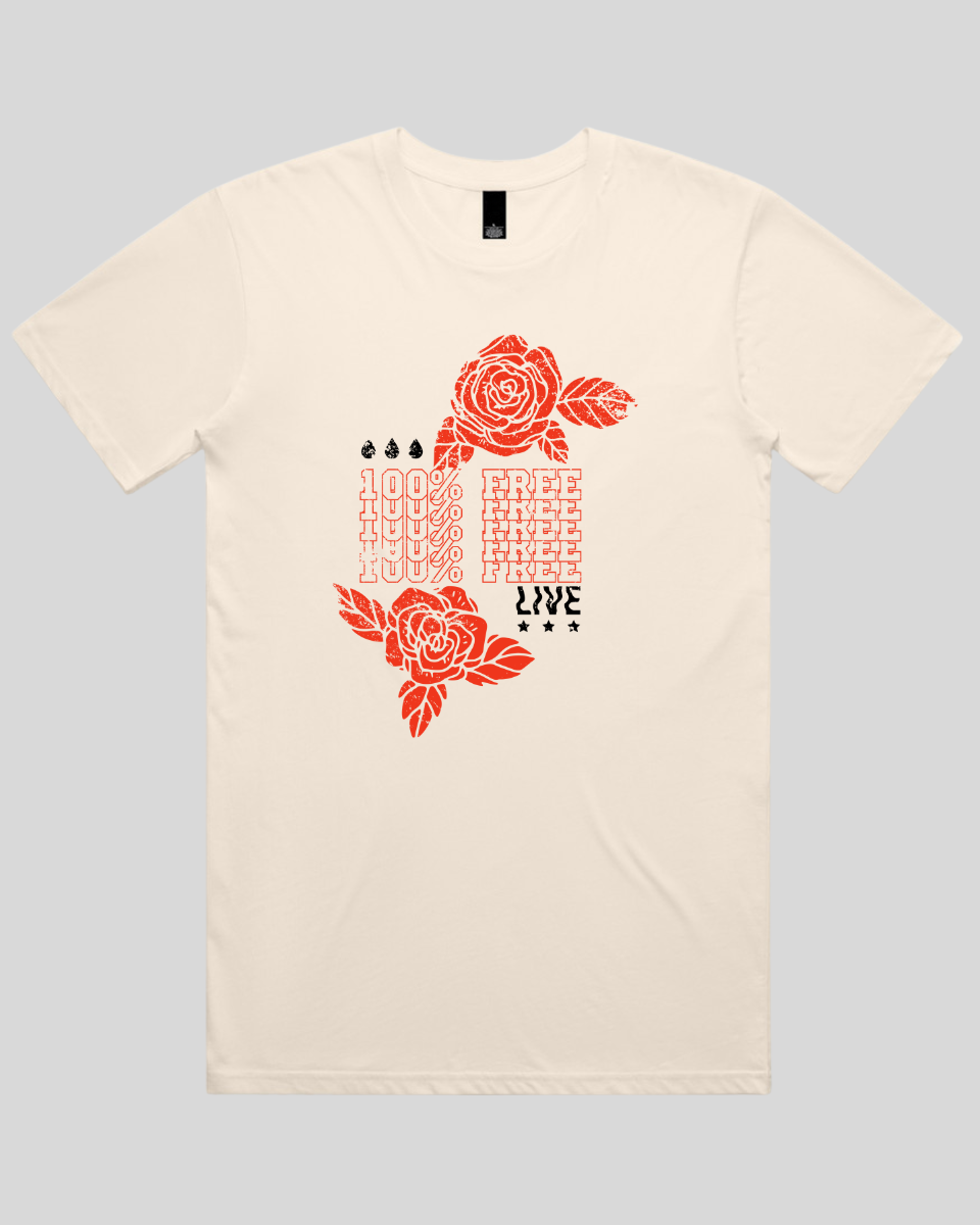 100% Free Bloom Men's T-Shirt