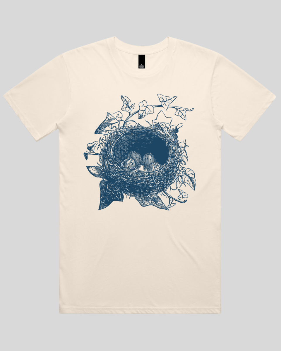 Egg Nest with Vines Men's T-Shirt