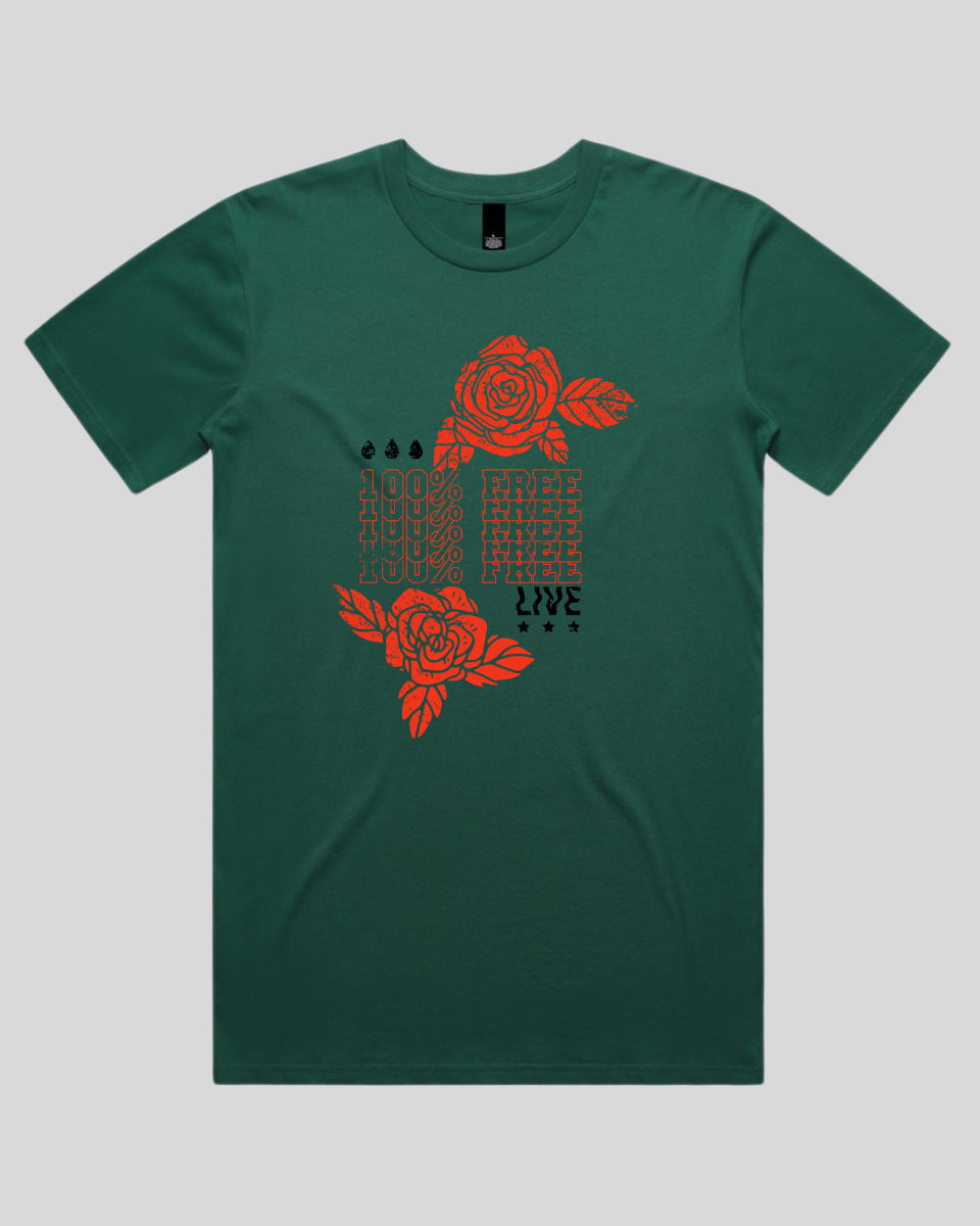 100% Free Bloom Men's T-Shirt