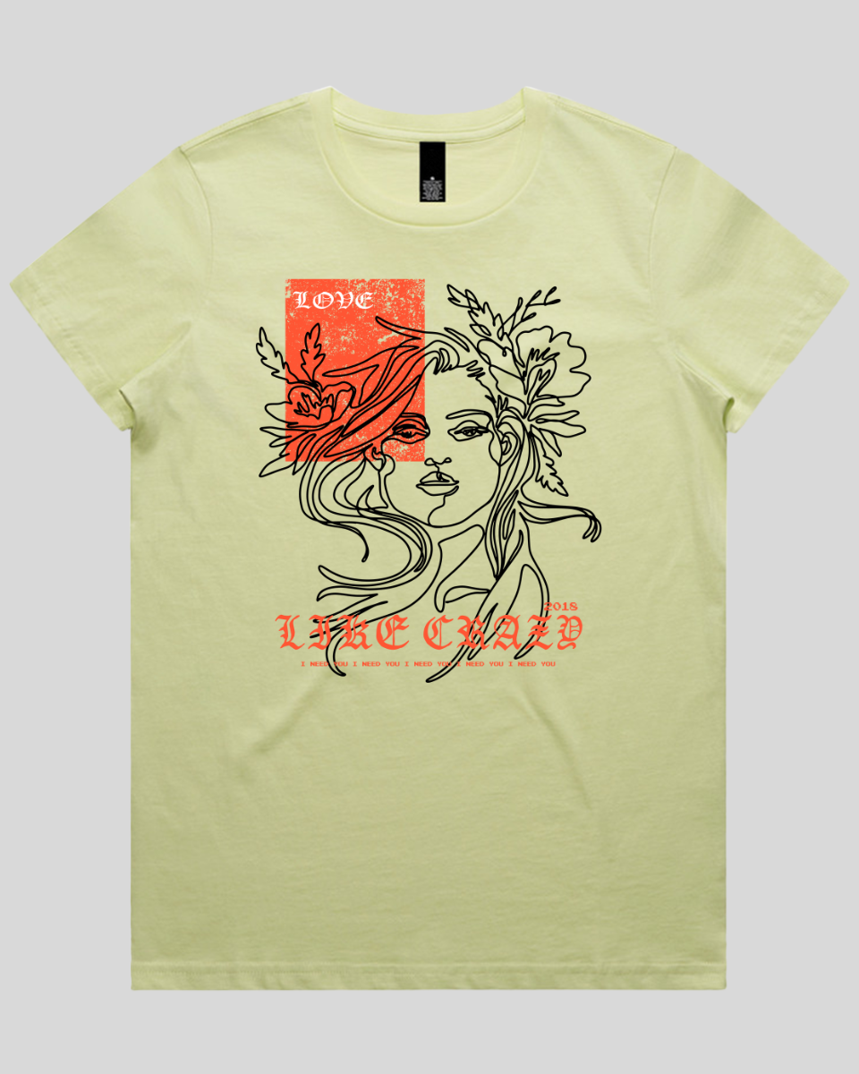 Line Girl Women's Tee