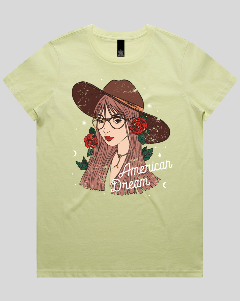 American Dream Girl Women's Tee