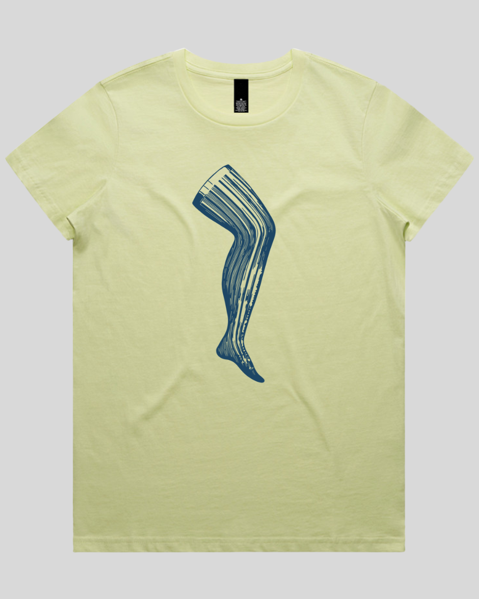 Linework Stocking Women's Tee