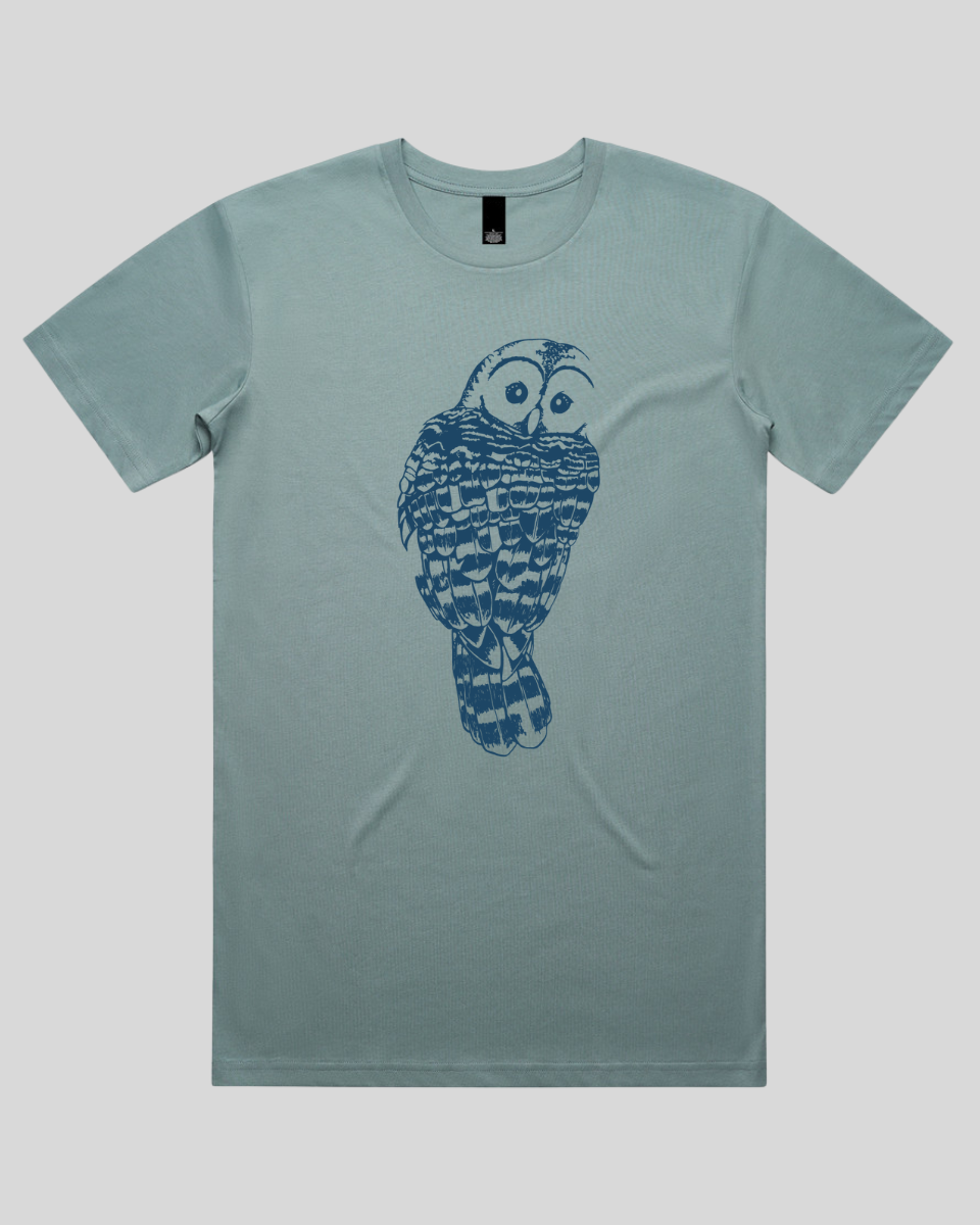 Wise Woodland Owl Men's T-Shirt