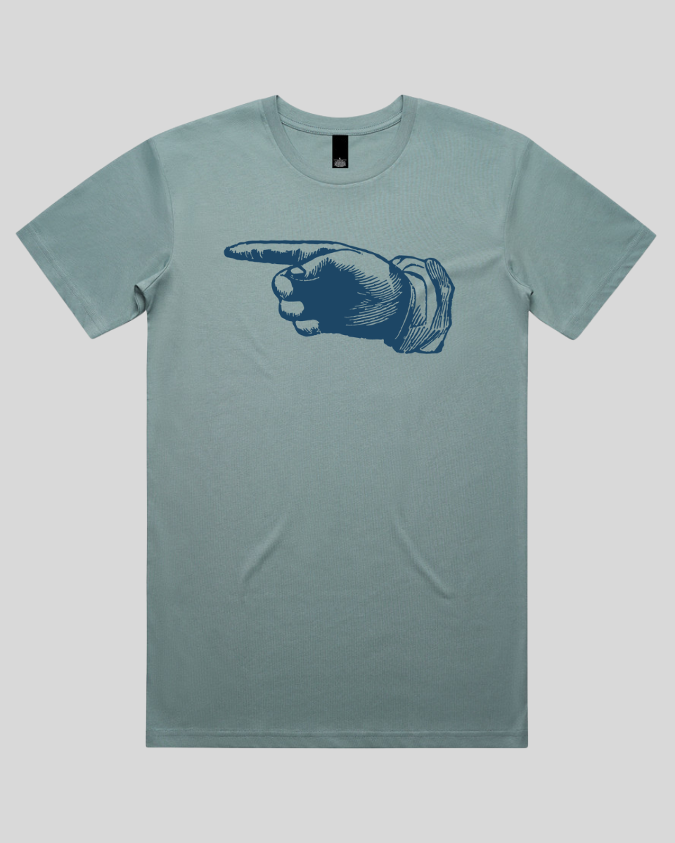 Retro Pointing Hand 2 Men's T-Shirt