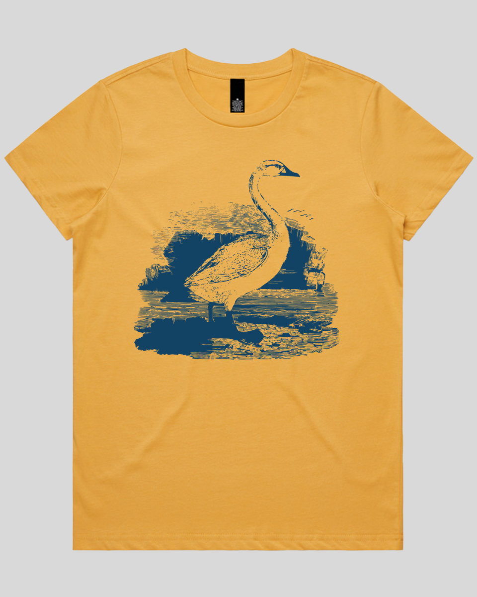 Lakeborn Swan Women's Tee