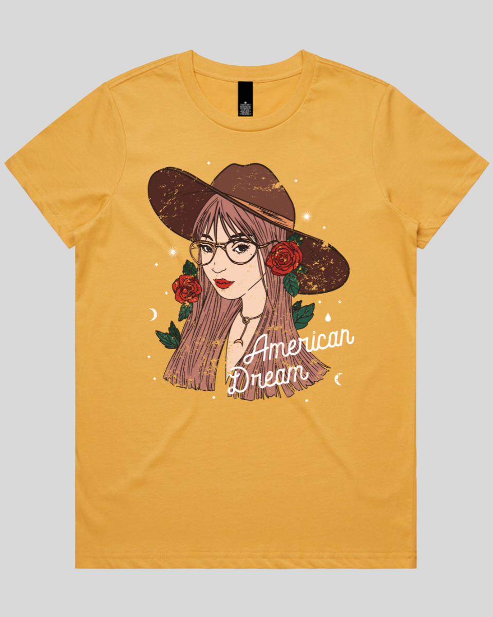 American Dream Girl Women's Tee