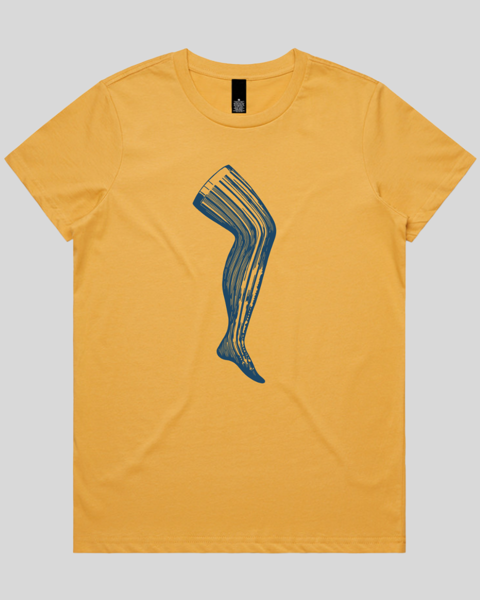 Linework Stocking Women's Tee