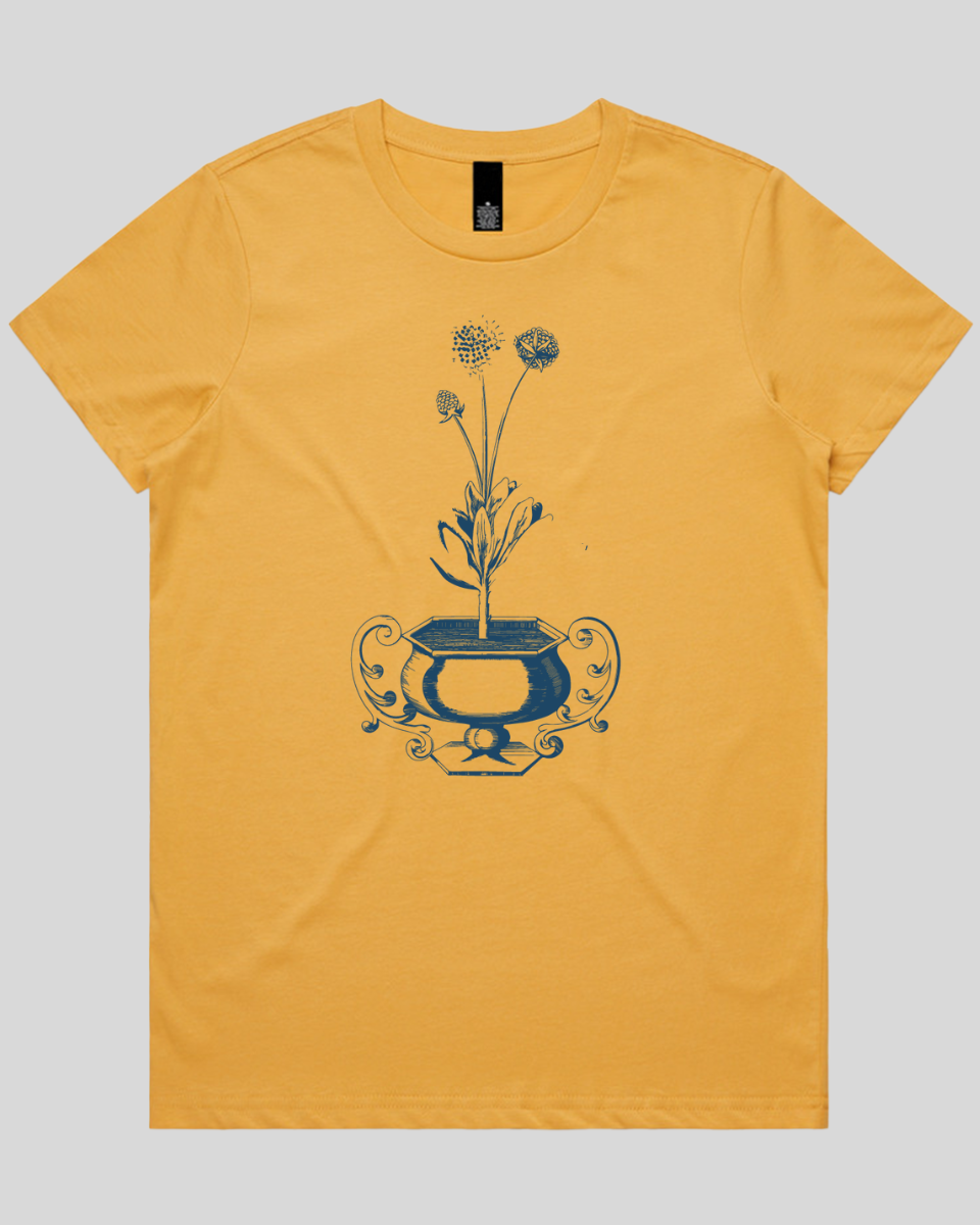 Floral Vase Art Women's Tee