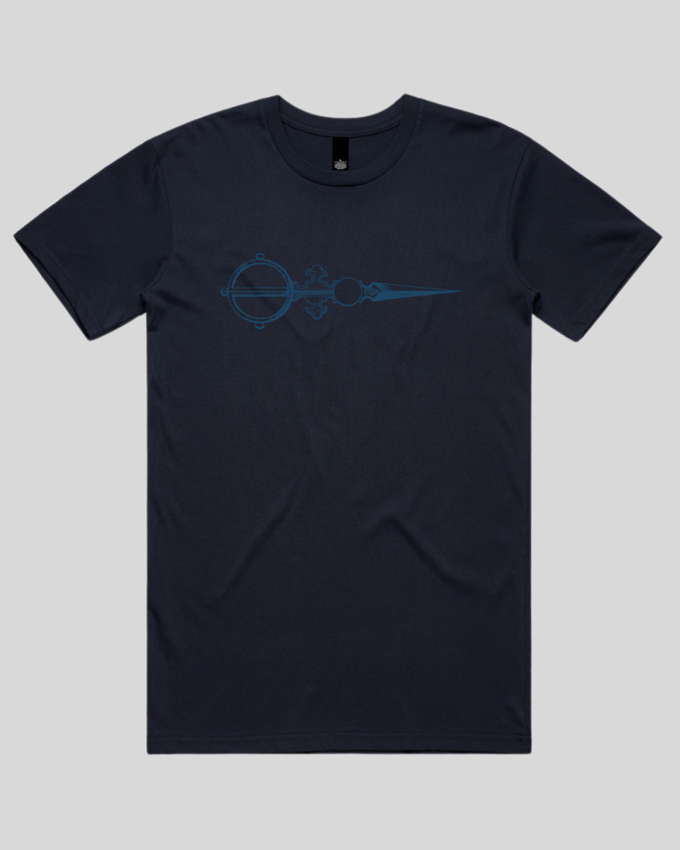 Victorian Needlepoint Scissors Men's T-Shirt