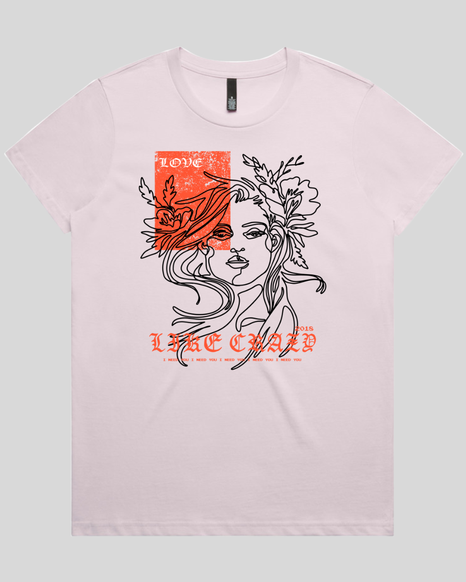Line Girl Women's Tee
