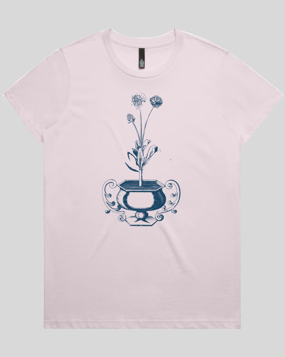 Floral Vase Art Women's Tee